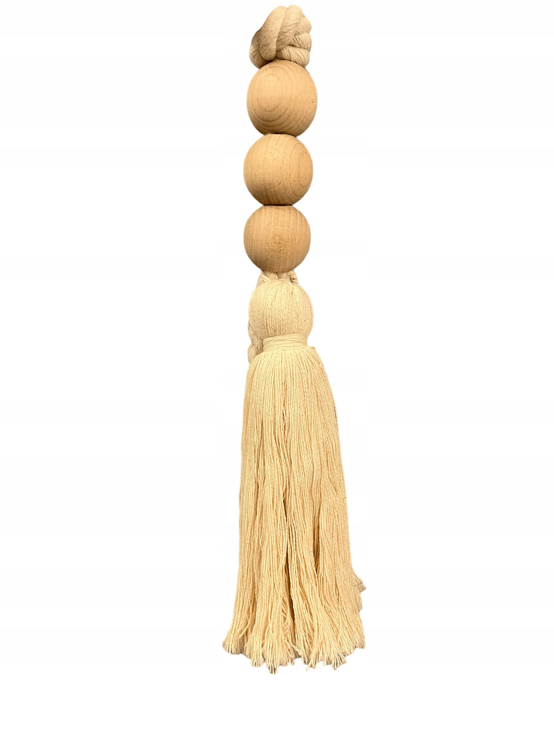 Wooden decorative balls for cradle