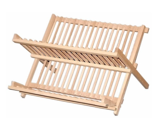Wooden dish drainer dryer + spatula Brand AmazonBasic