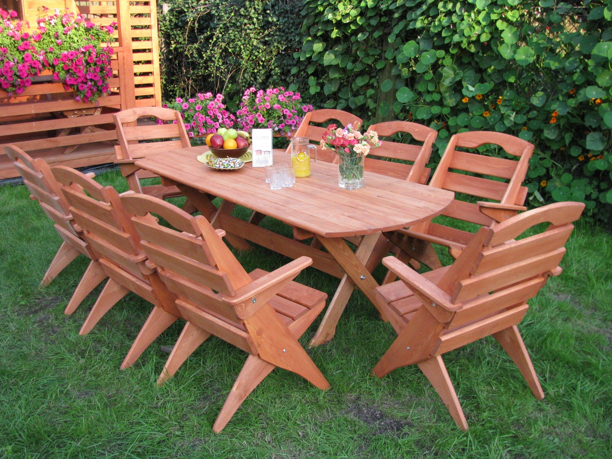 Wooden garden furniture, folding patio furniture, garden furniture set Manufacturer Stolldrew
