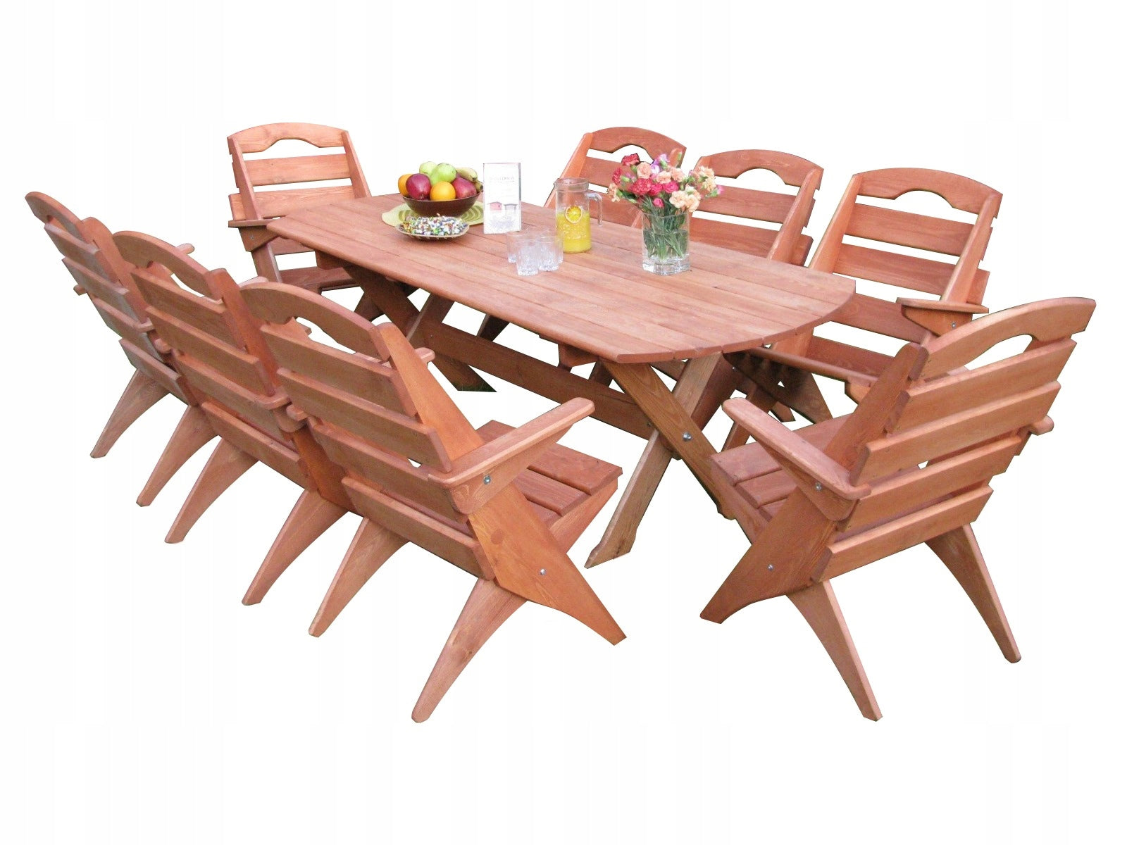 Wooden garden furniture, folding patio furniture, garden furniture set