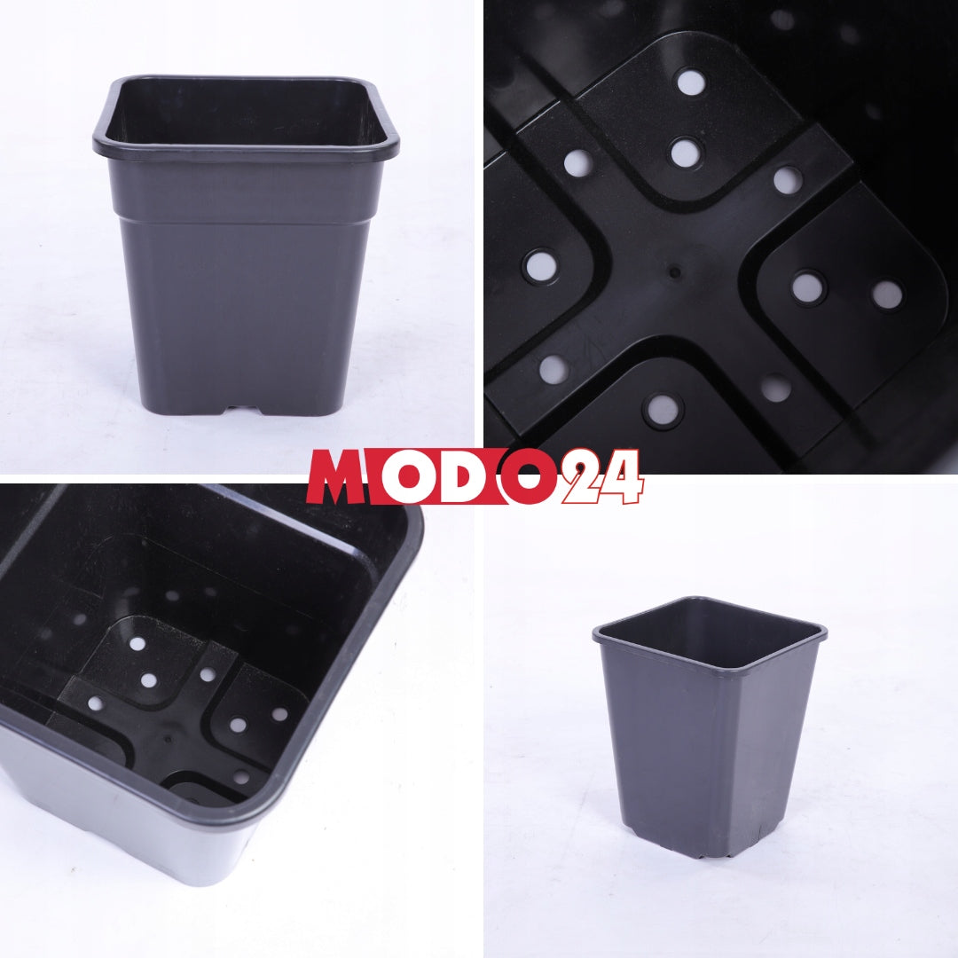 Wooden garden planter on wheels mobile for terrace impregnation 86x28x28 Length 28 cm