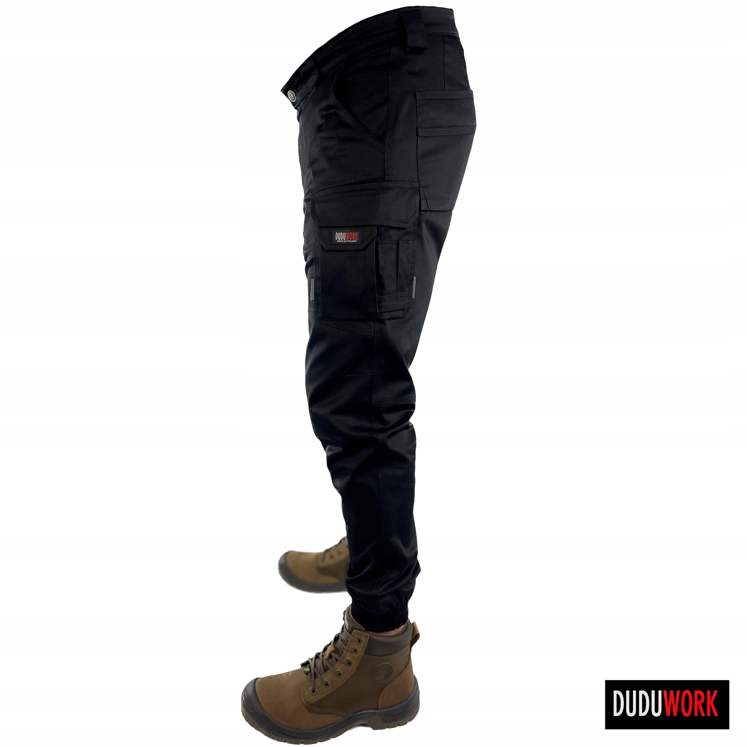 Work Joggers BHP DuduWork Black Elastic 44 Manufacturer code Jogger Elastyczne Czarne