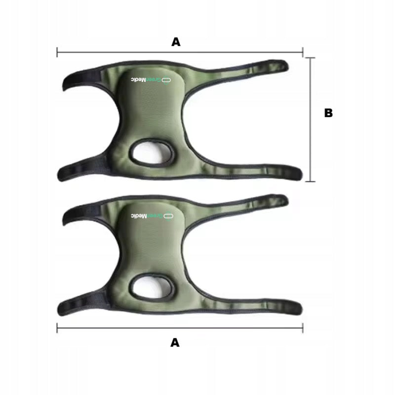 Work Knee Pads Foam Memory Knee Protectors GREEN MEDIC 2pcs Manufacturer code GREEN MEDIC Ochraniacz kolan