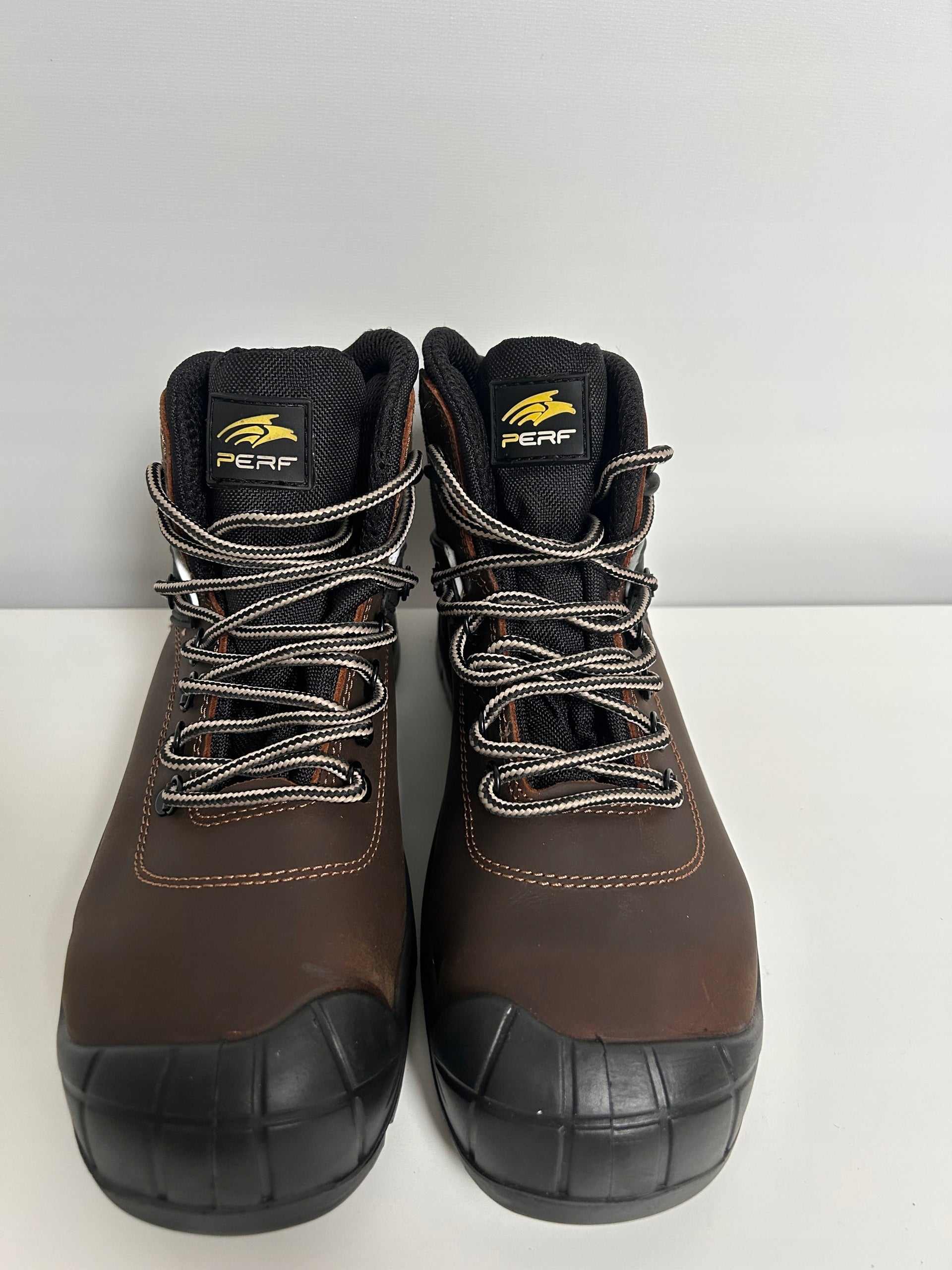 Work Shoes BHP S3 SRC PERF Brown High Leather Face Steel Toe R. 43 Brand Perf