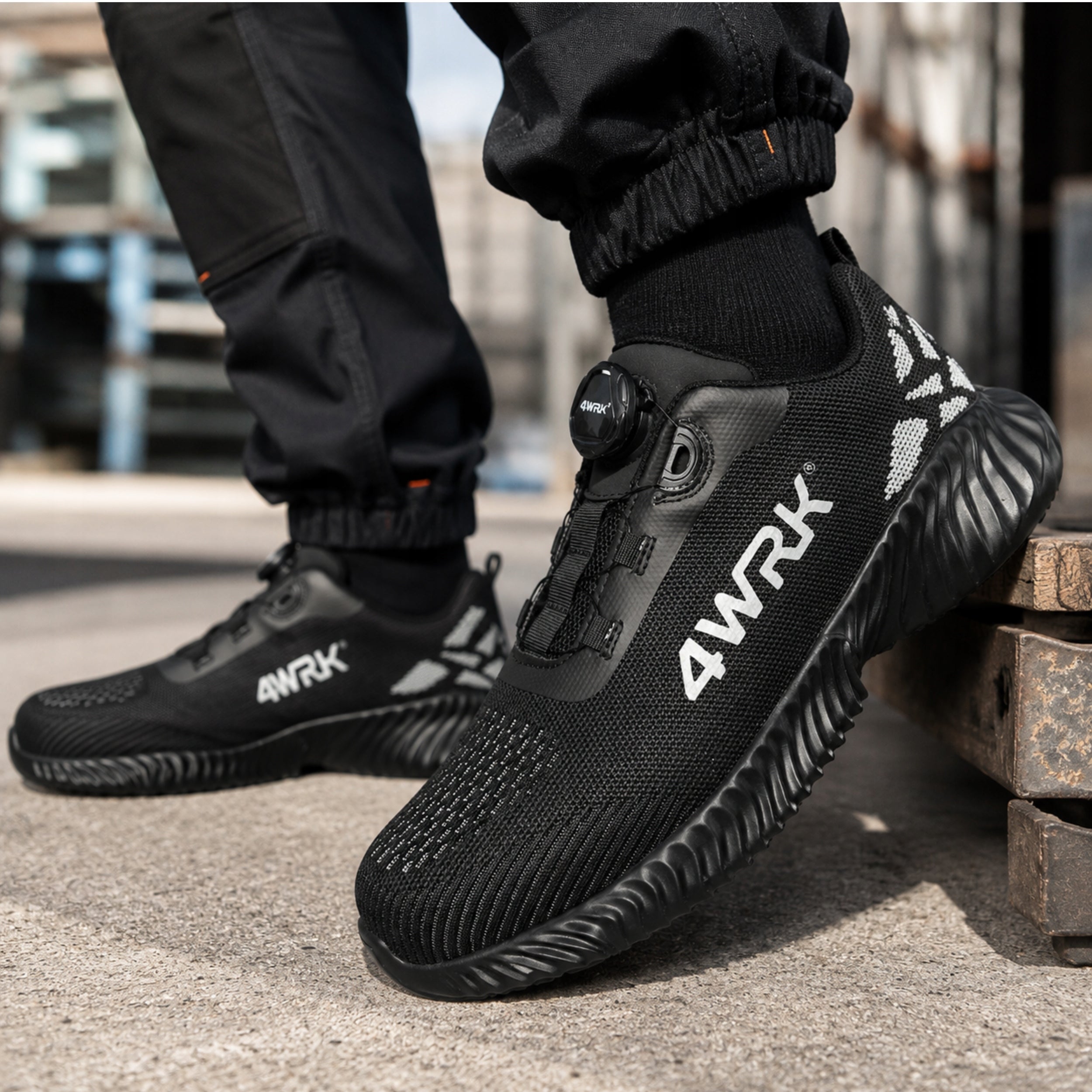 Work Shoes S1 Summer BOA Mesh Shoes Breathable with Toe Lightweight Packaging status original