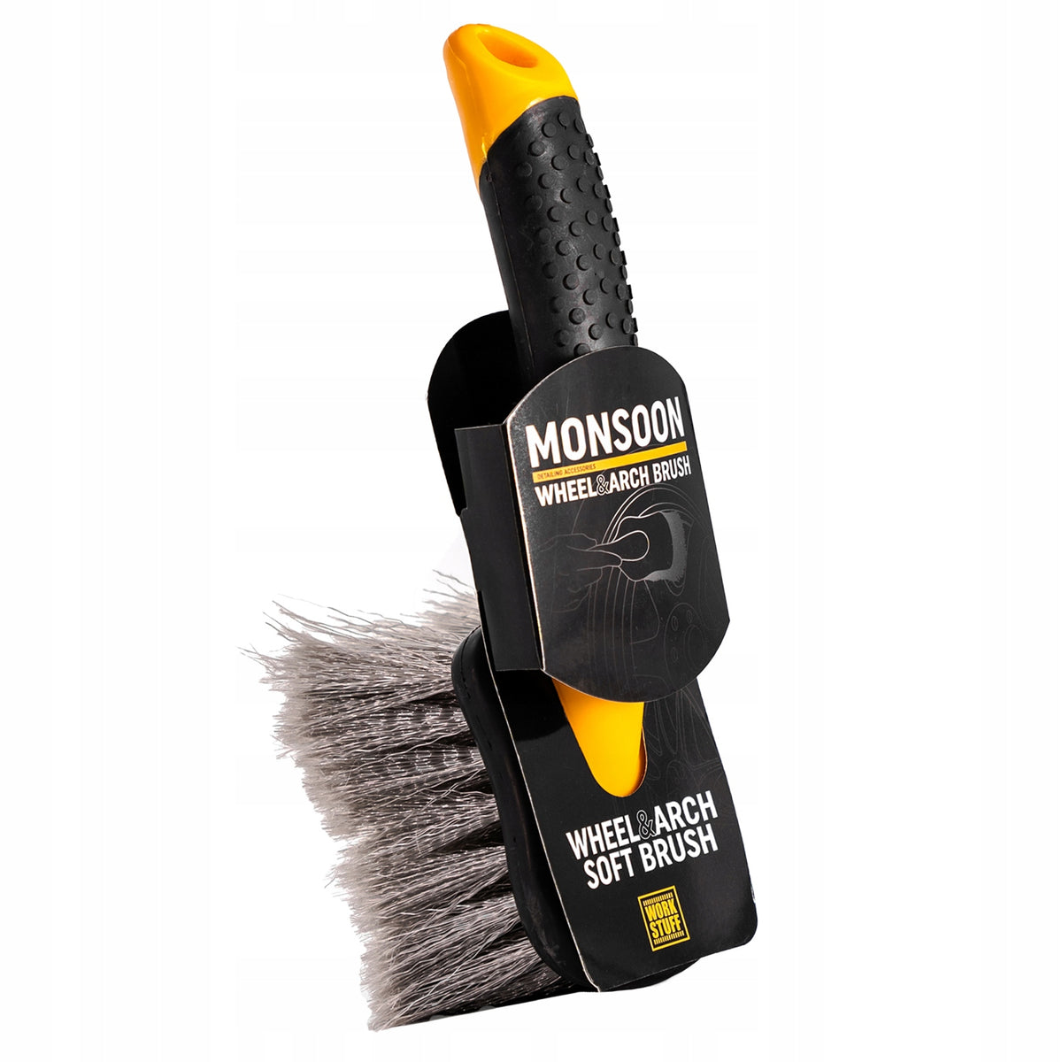 Work Stuff Monsoon Wheel Brush Tire Cleaning Brush Packaging status original