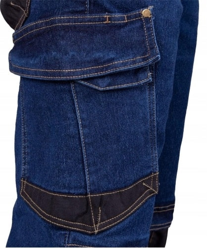 Work pants long denim NAVY BLUE Reis JEANS 303-T r. 56 Brand Reis
