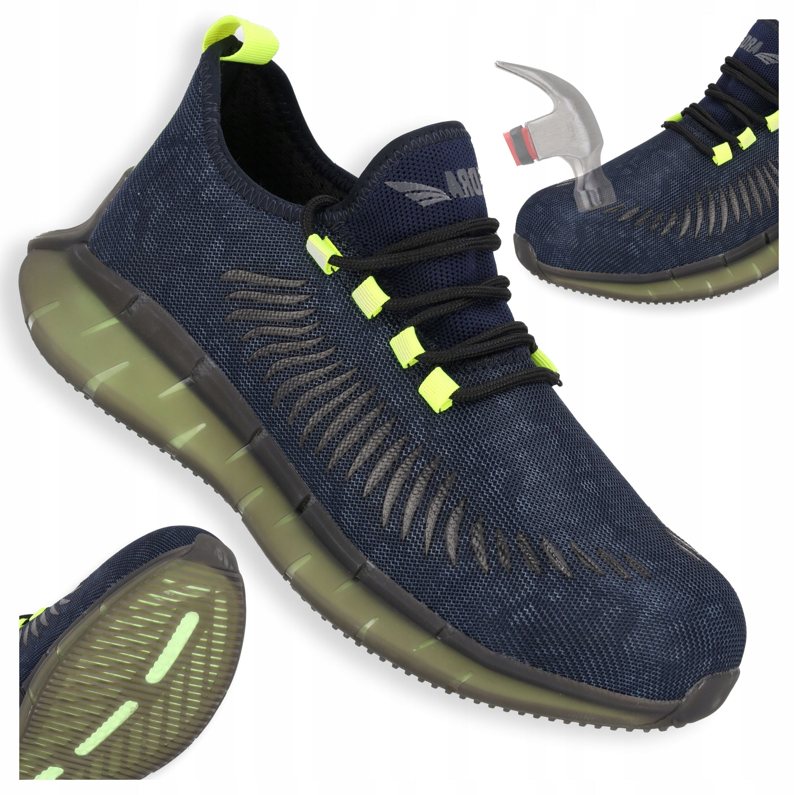 Work shoes LIGHT men's health and safety DEDRA PROTECTIVE r. 44 sports S1 SCR