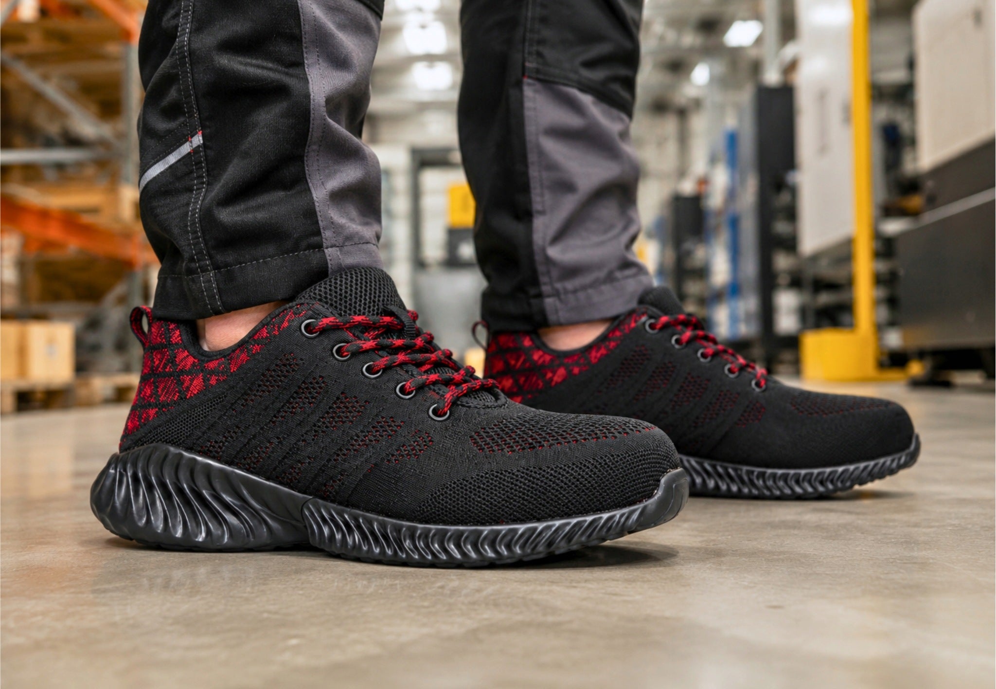 Work shoes SPORTS SHOES Work shoes with NOSE BHP Lightweight Breathable Packaging status original