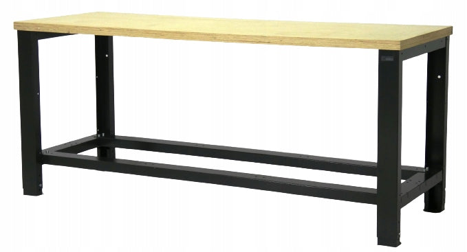 Workbench, large 200 cm, plywood 4 cm load max 800 kg