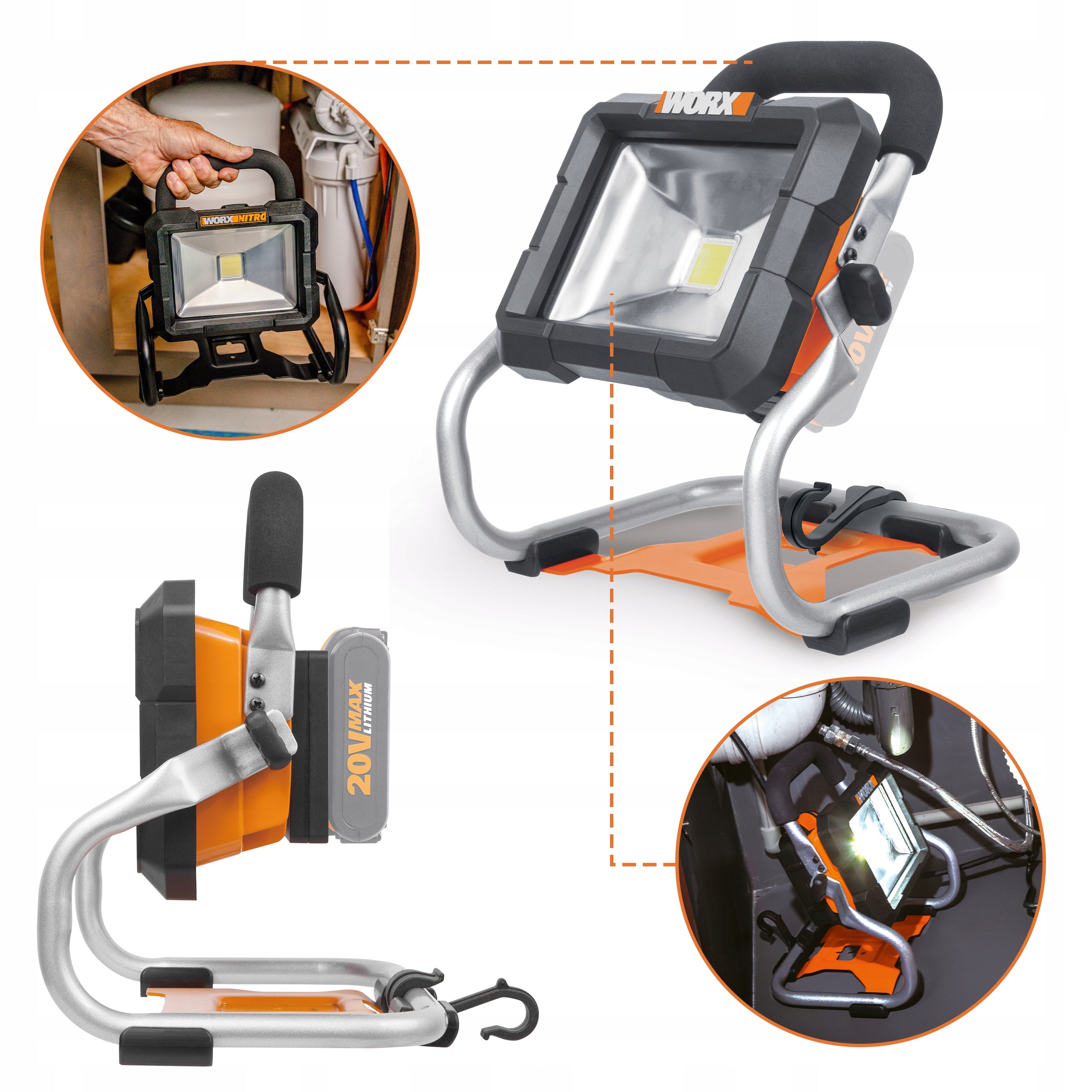 Worklight WORX Power Share WX026.9 20V