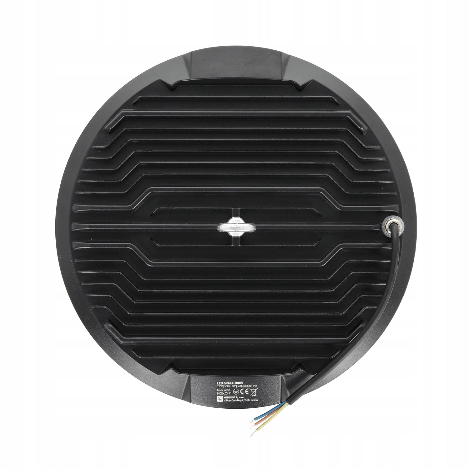 Workshop Lamp LED Garage 200W 4000K Hermetic Fixture IP65 90° Color temperature 4000 K