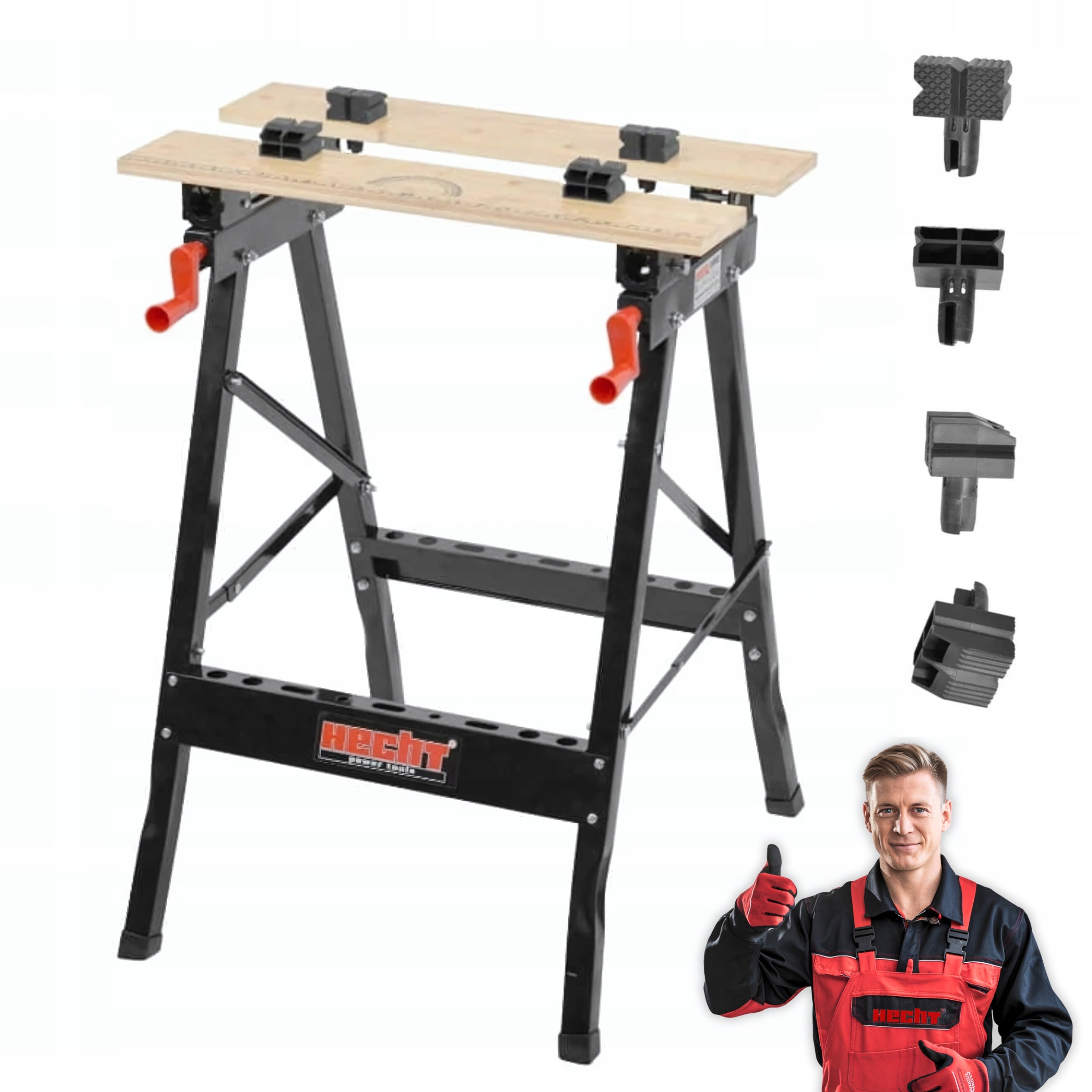 Workshop Table Folding HECHT 0003 Load 100 Kg Weight 7 Kg
