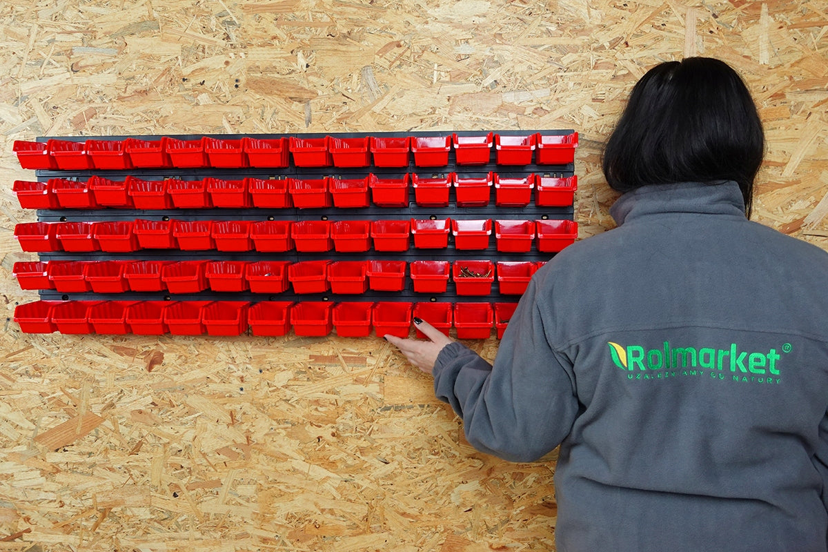 Workshop Tool Board + 70x Workshop Cuvette Garage Wall Product width 1152 cm
