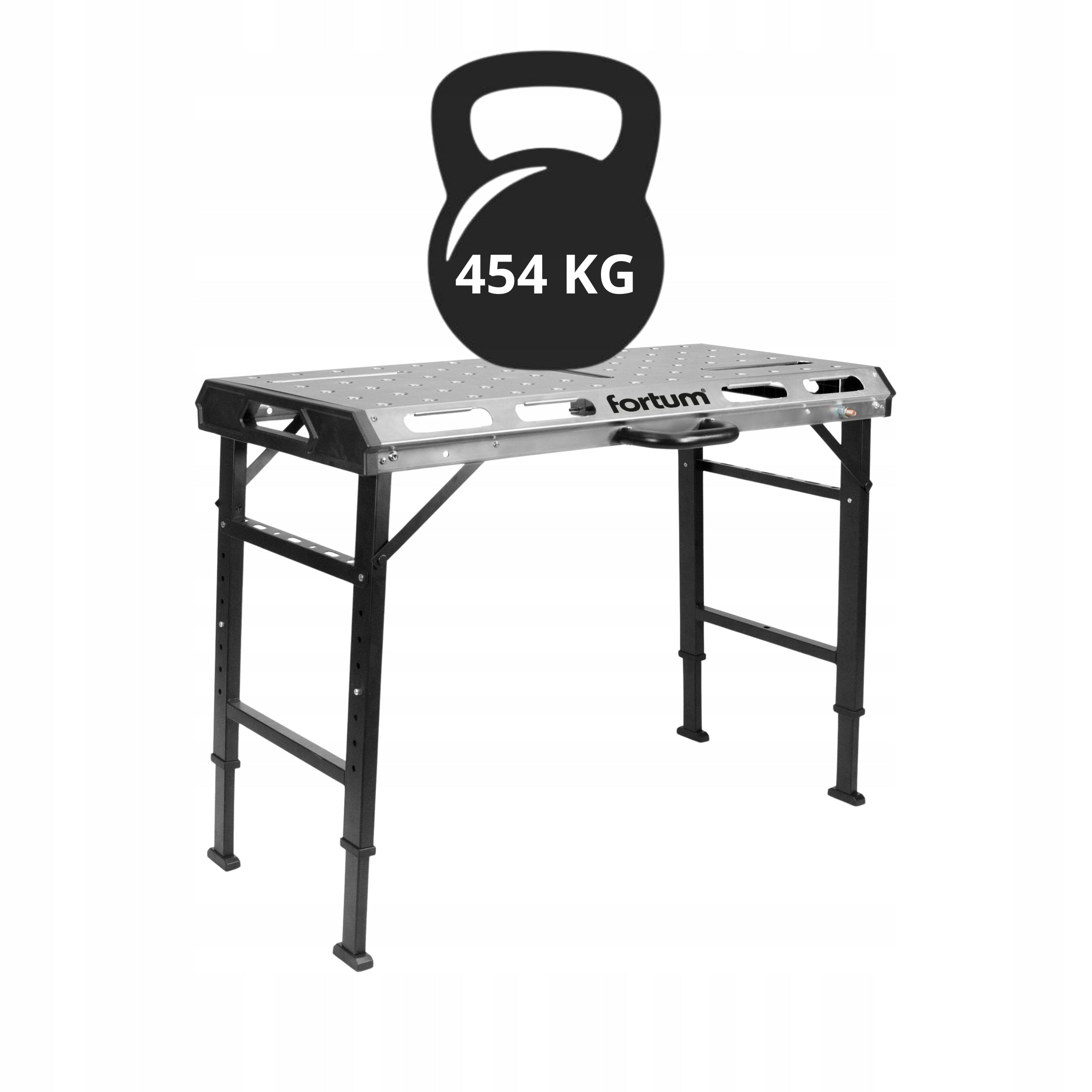 Workshop Welding Table Portable Folding Metal Adjustable 450kg Product weight with unit packaging 18 kg