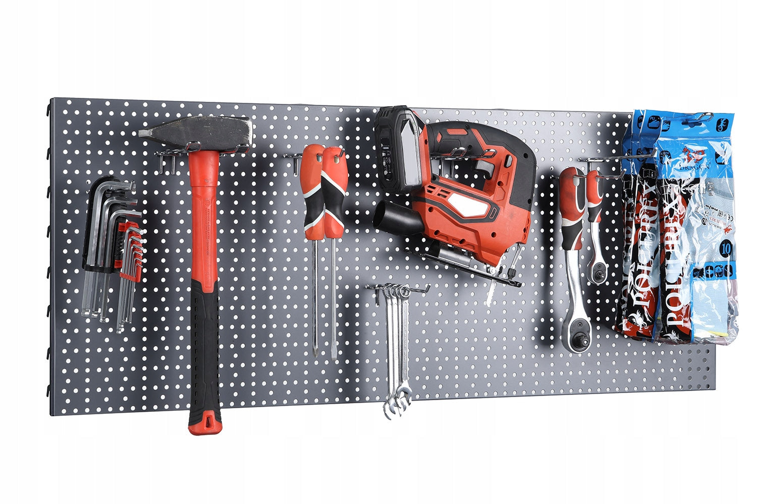 Workshop board 100x40 c.grey + 20x single pendant L-200 EAN (GTIN) 5905778706596