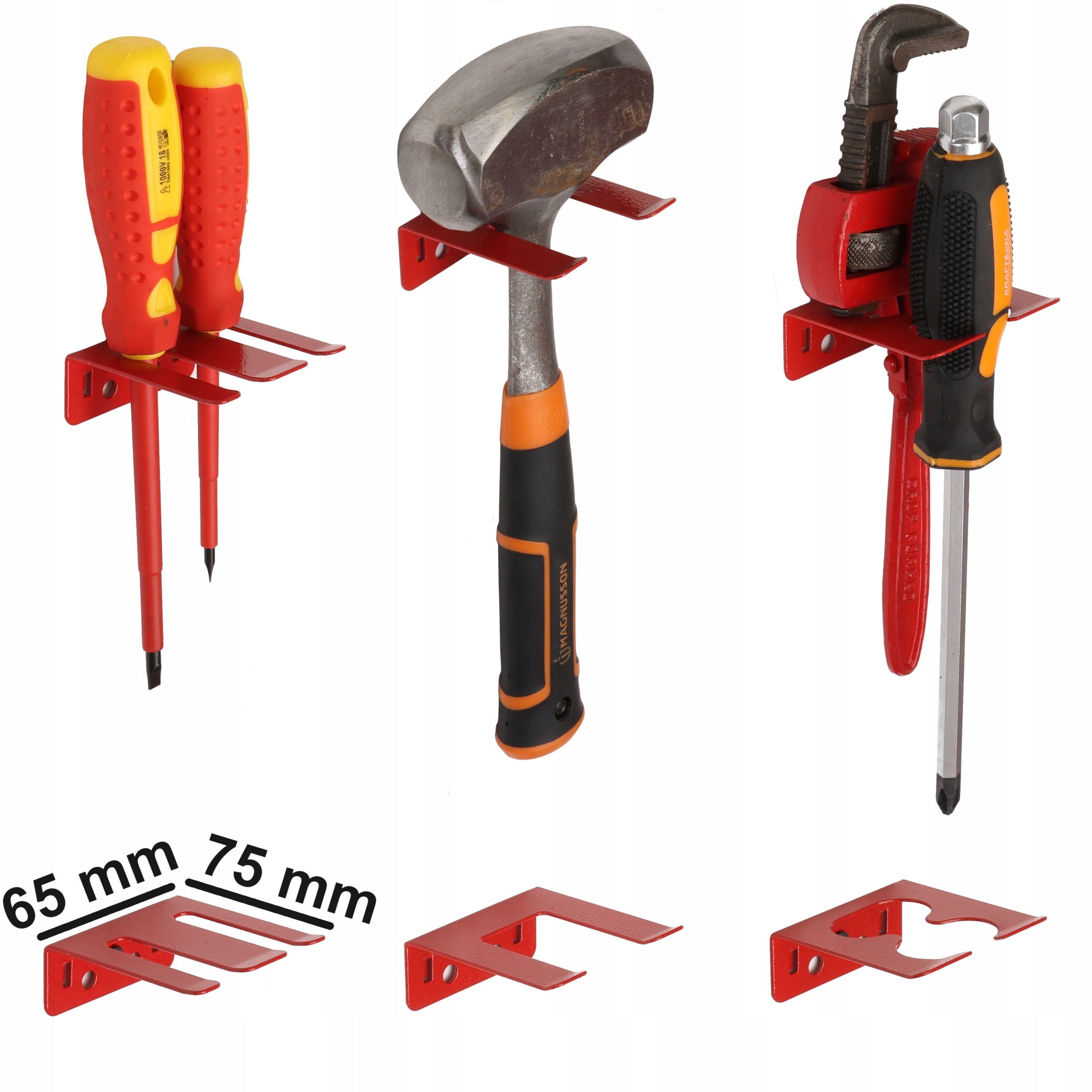 Workshop board botle 120x120cm metal + set of 44 handles and shelves EAN (GTIN) 5904865743186