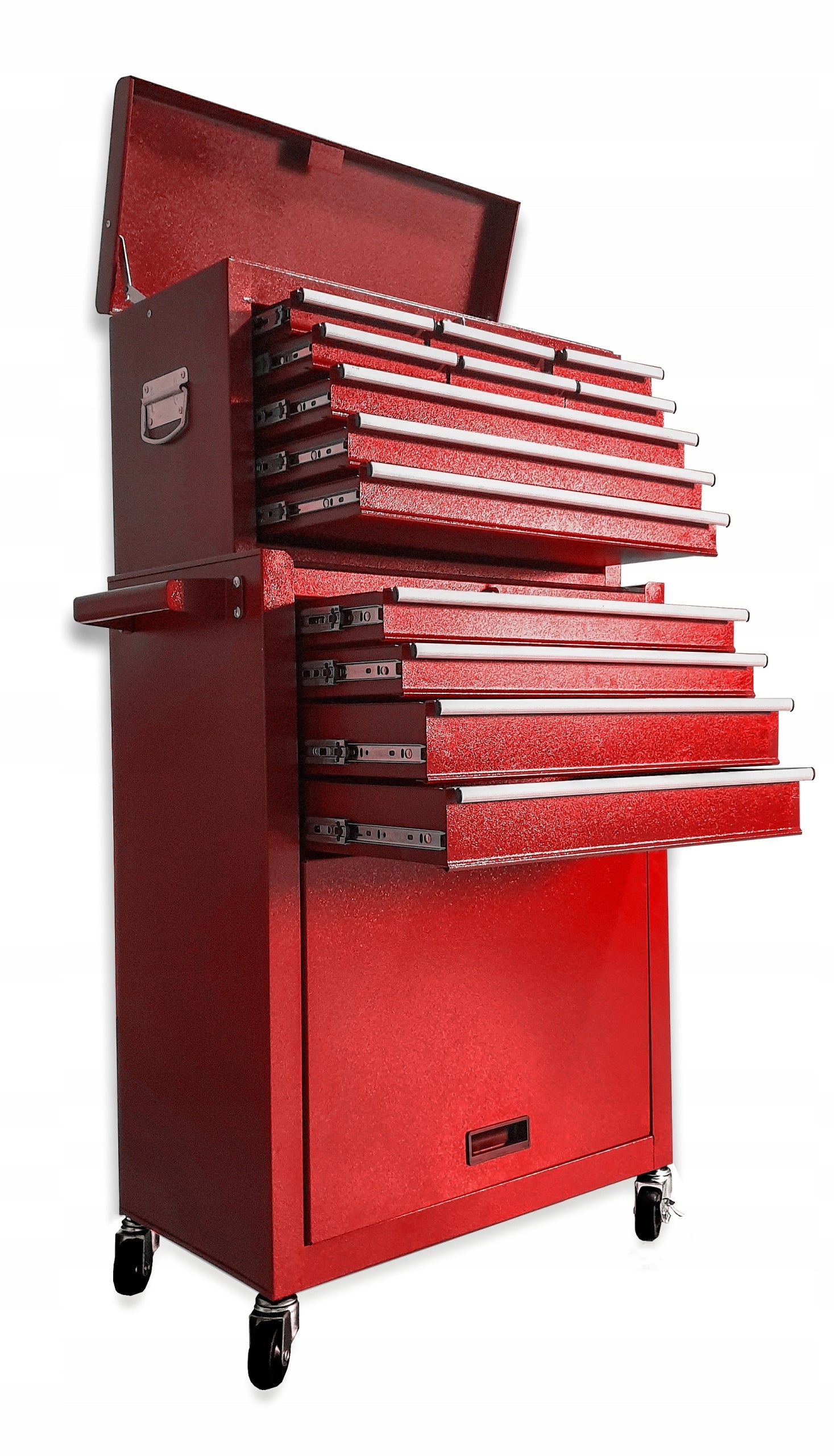 Workshop cabinet tool trolley 13 drawers - Ball bearings RED Brand no brand