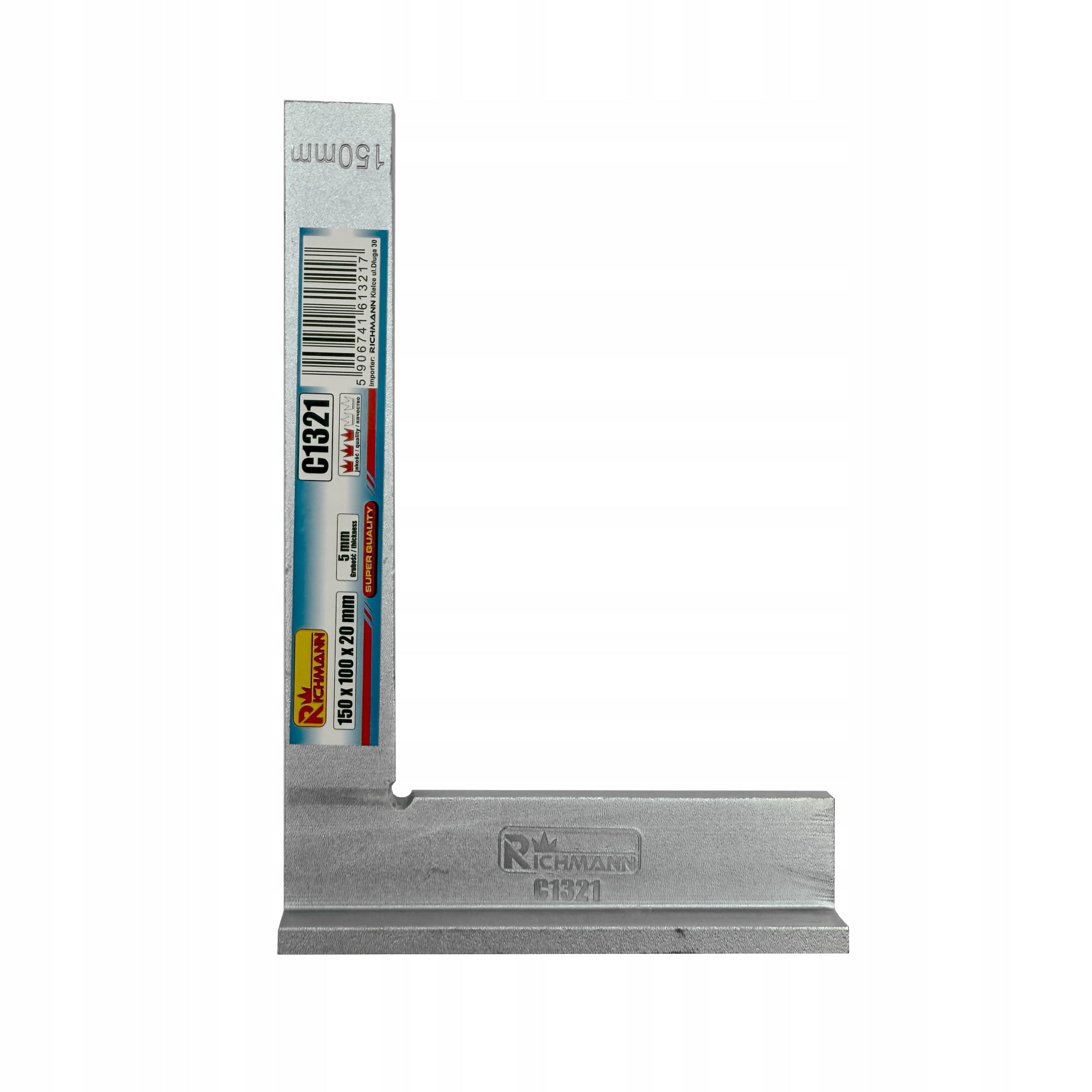 Workshop locksmith angle with foot RICHMANN 150 x 100 mm | 1 pc. Manufacturer code C1321