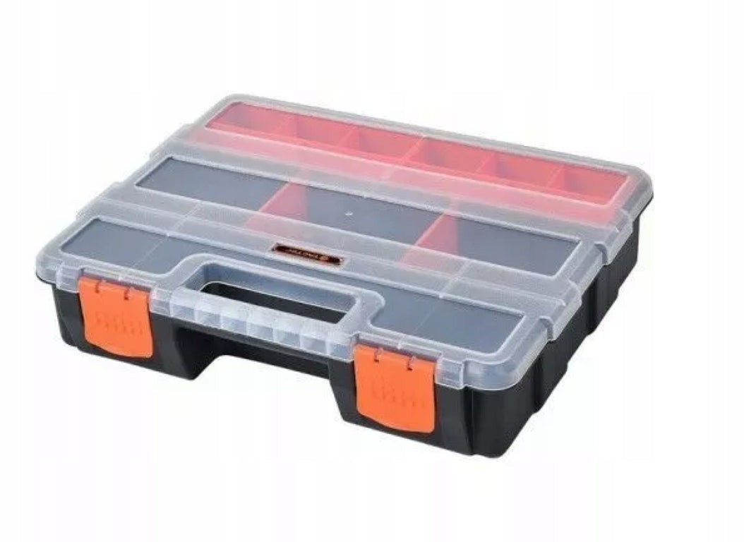 Workshop organizer 4in1 plastic set of 4 containers with latches Manufacturer code 320020