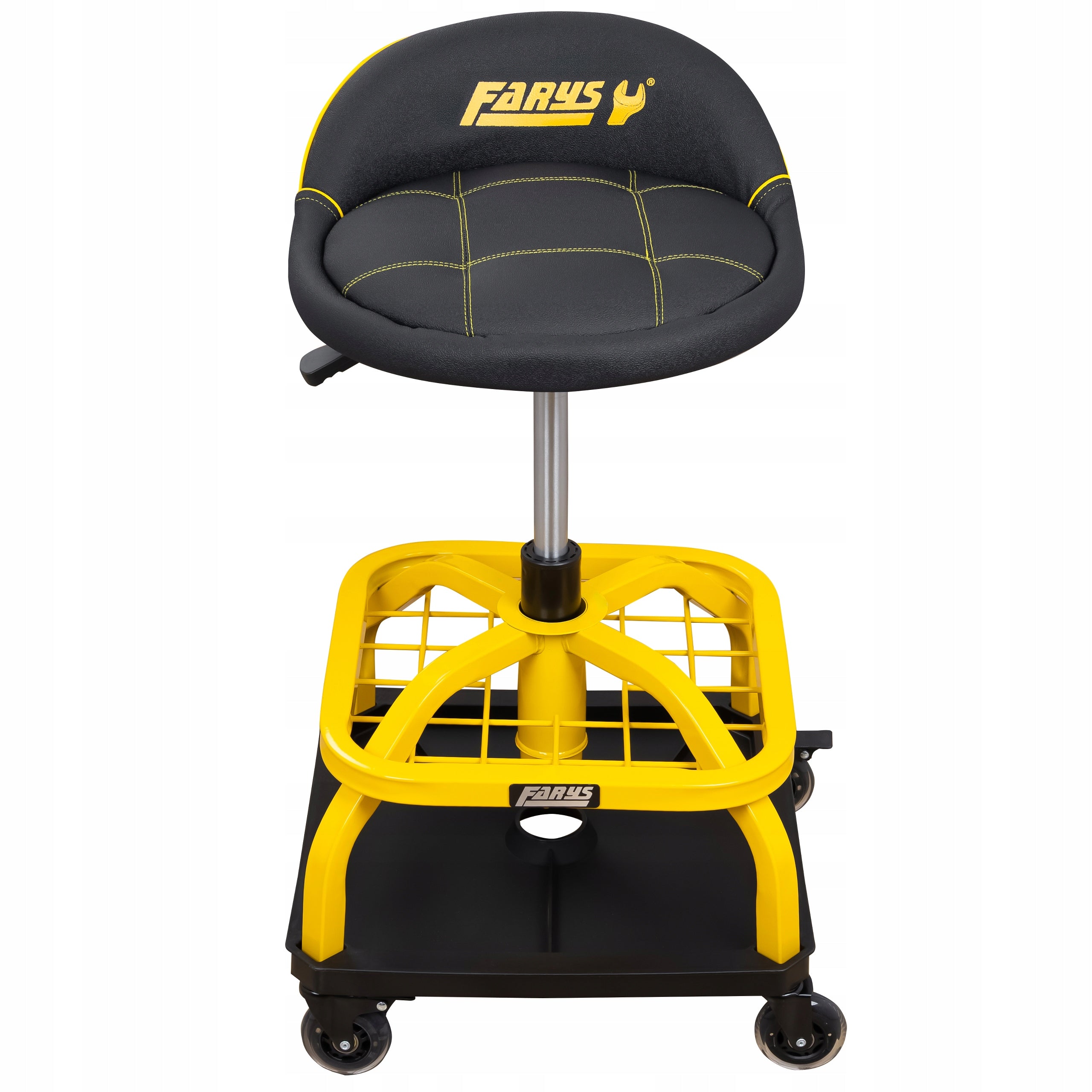Workshop stool on wheels swivel with brake adjustable stool FR9227 Product weight with unit packaging 9 kg