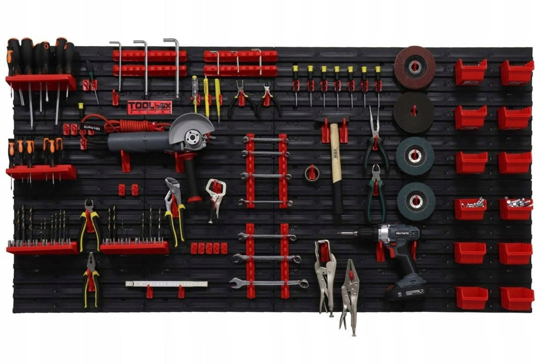 Workshop tool board 160x80 wall for tools Toolbox System Brand Toolbox System