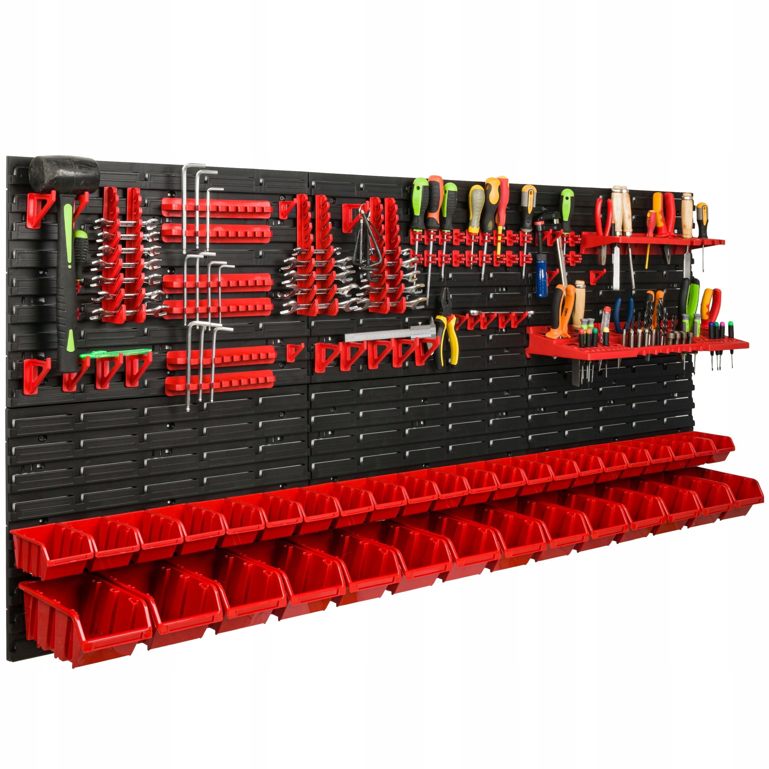 Workshop tool board 172x78 cm wall