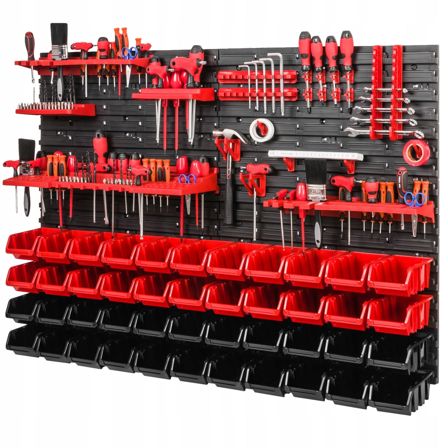 Workshop tool board 78x115 cm wall