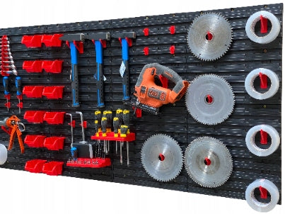 Workshop tool board TABLICO 232,2x78cm + stickers 16 cuvettes Manufacturer code TAB.V709