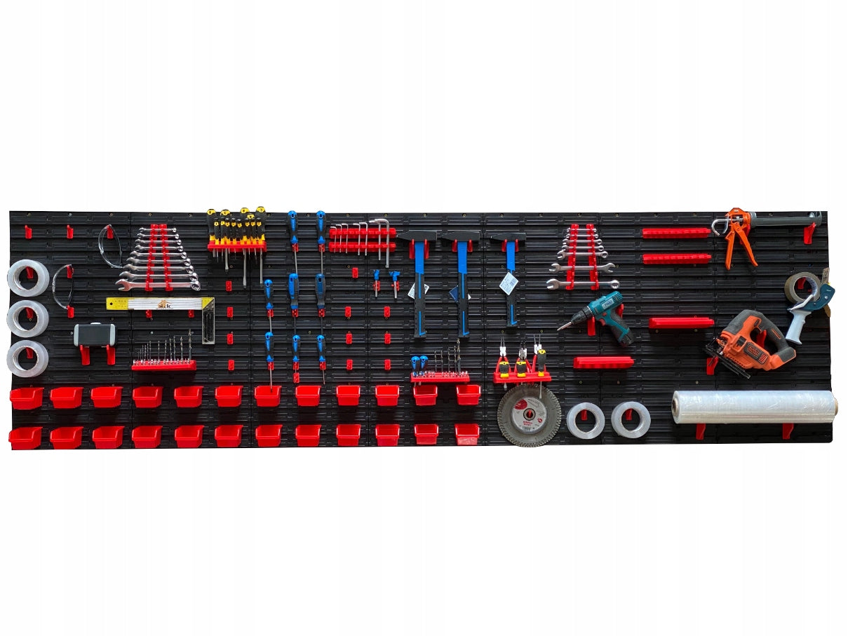 Workshop tool board TABLICO 271x78cm stickers + cuvettes Brand no brand