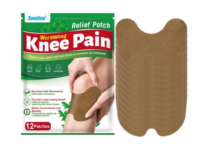 Wormwood pain relief patch warming 12 pcs.