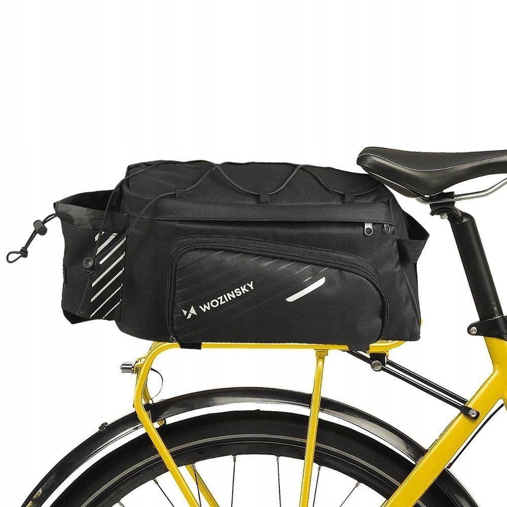 Wozinsky bicycle bag for trunk with shoulder strap 9lblack