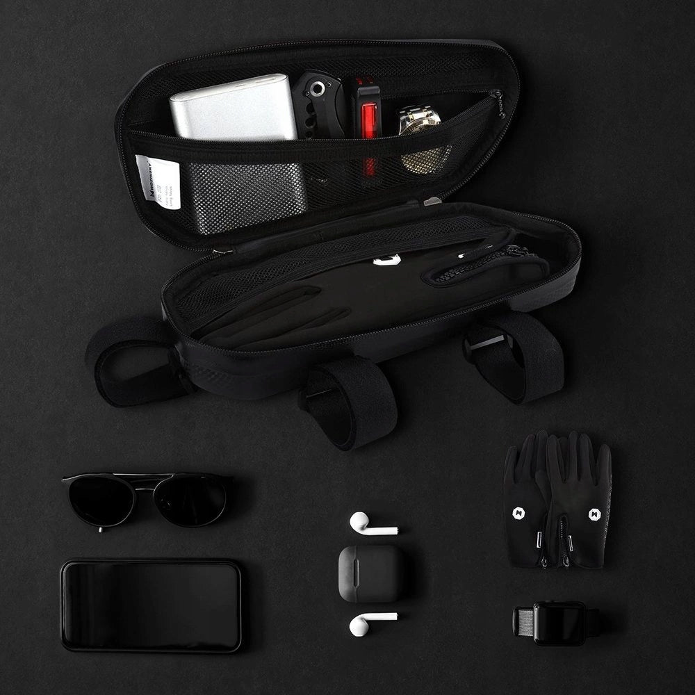 Wozinsky bicycle frame bag 1,5 l black (WBB10BK) Product weight with unit packaging 0.2 kg