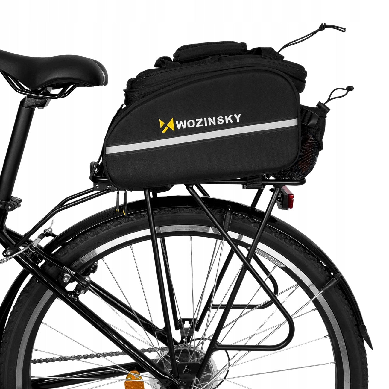 Wozinsky large bicycle bag for trunk 35l + rain cover Brand Wozinsky