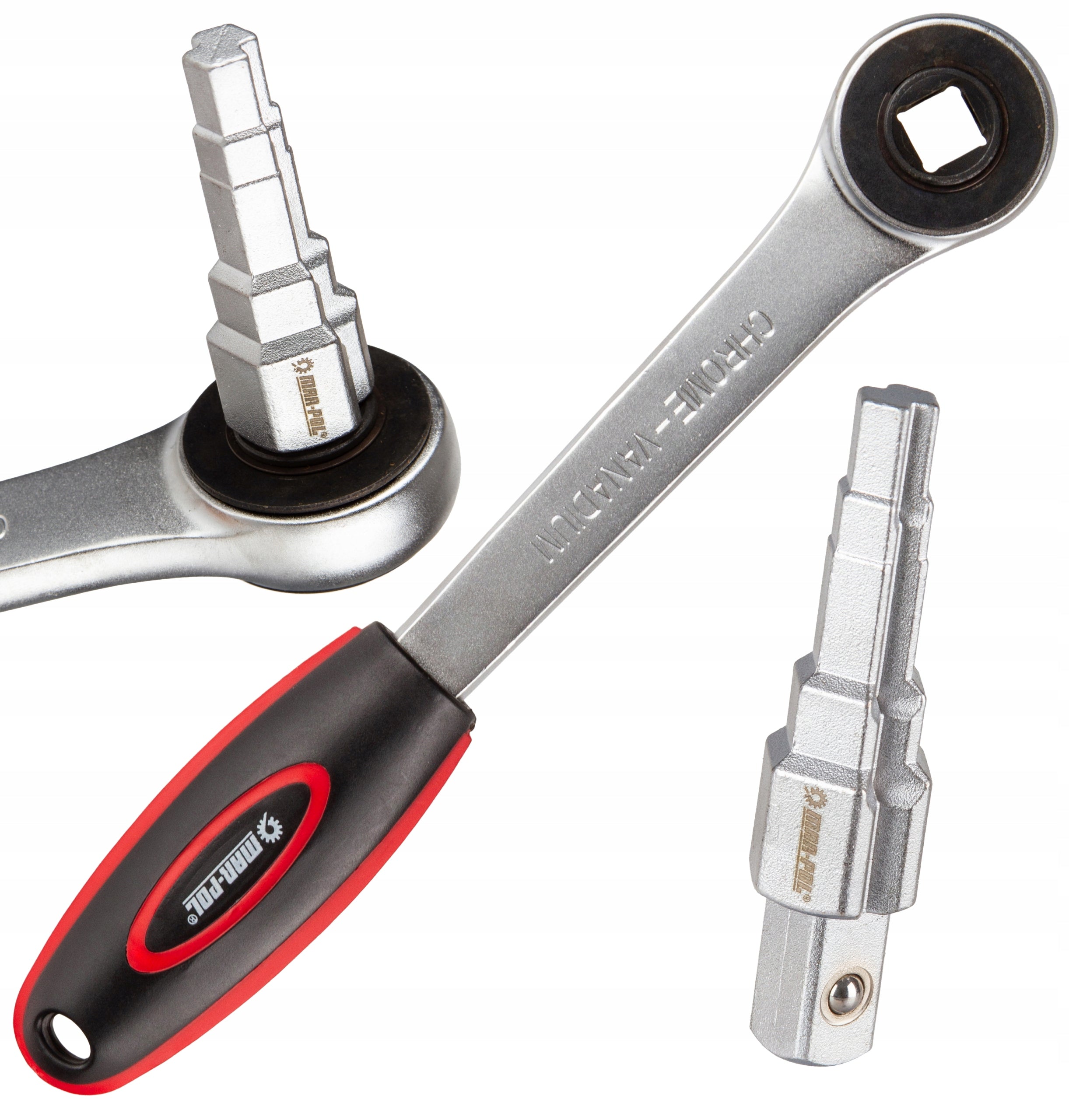 Wrench cap for radiator screws 5-stage 1/2 + ratchet SET Packaging status original