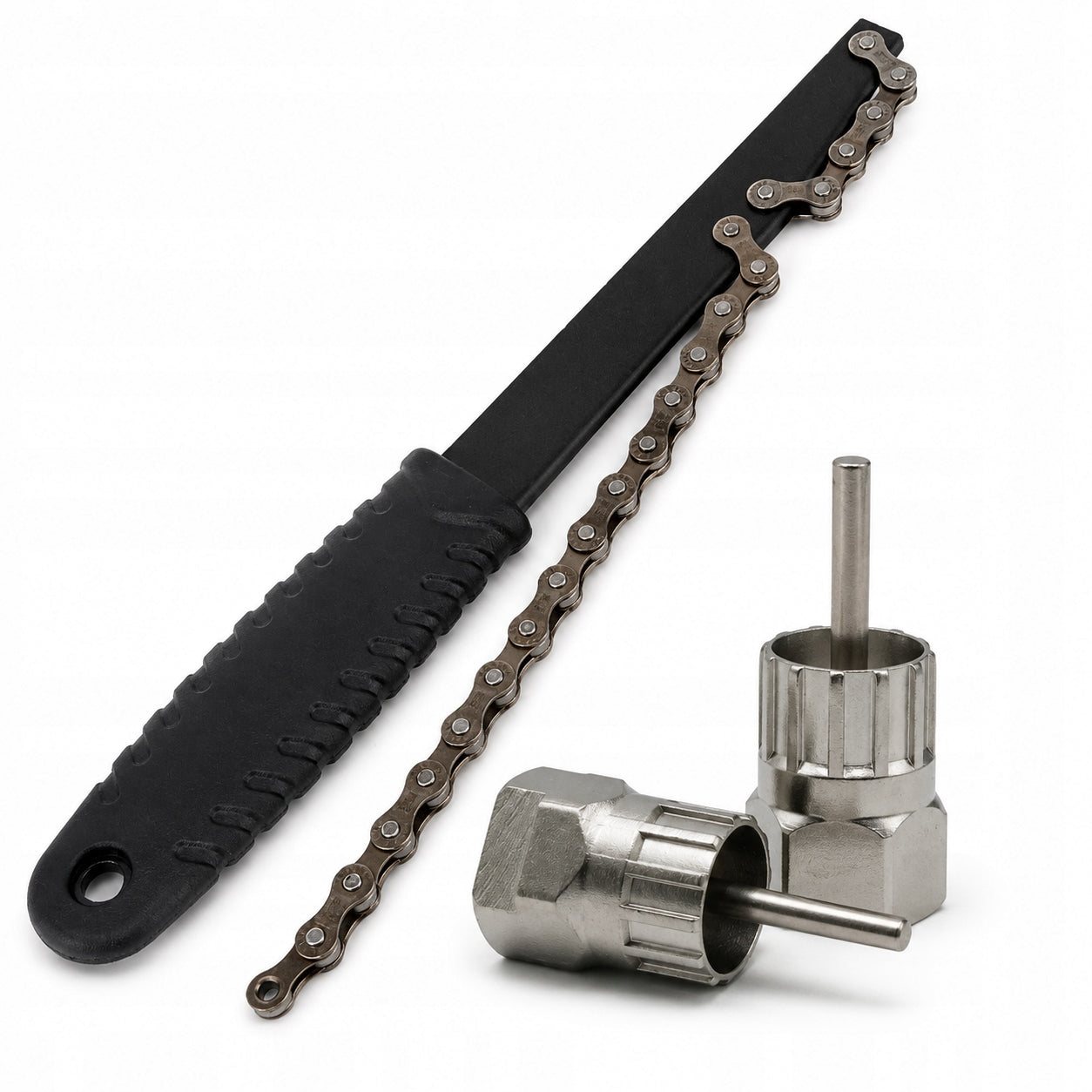 Wrench for unscrewing the cassette nut bacik for replacing gear cassettes