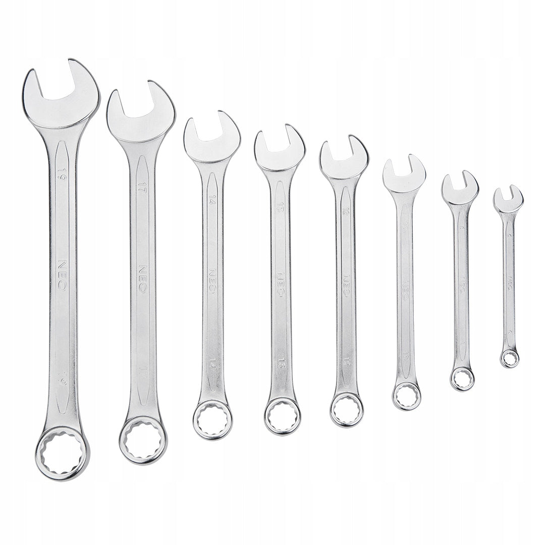 Wrenches 6-19 mm, set of 8