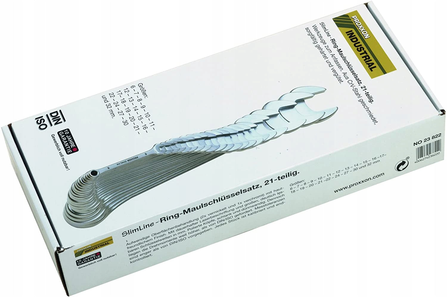 Wrenches 6-32 mm PROXXON 23 822 Brand Proxxon