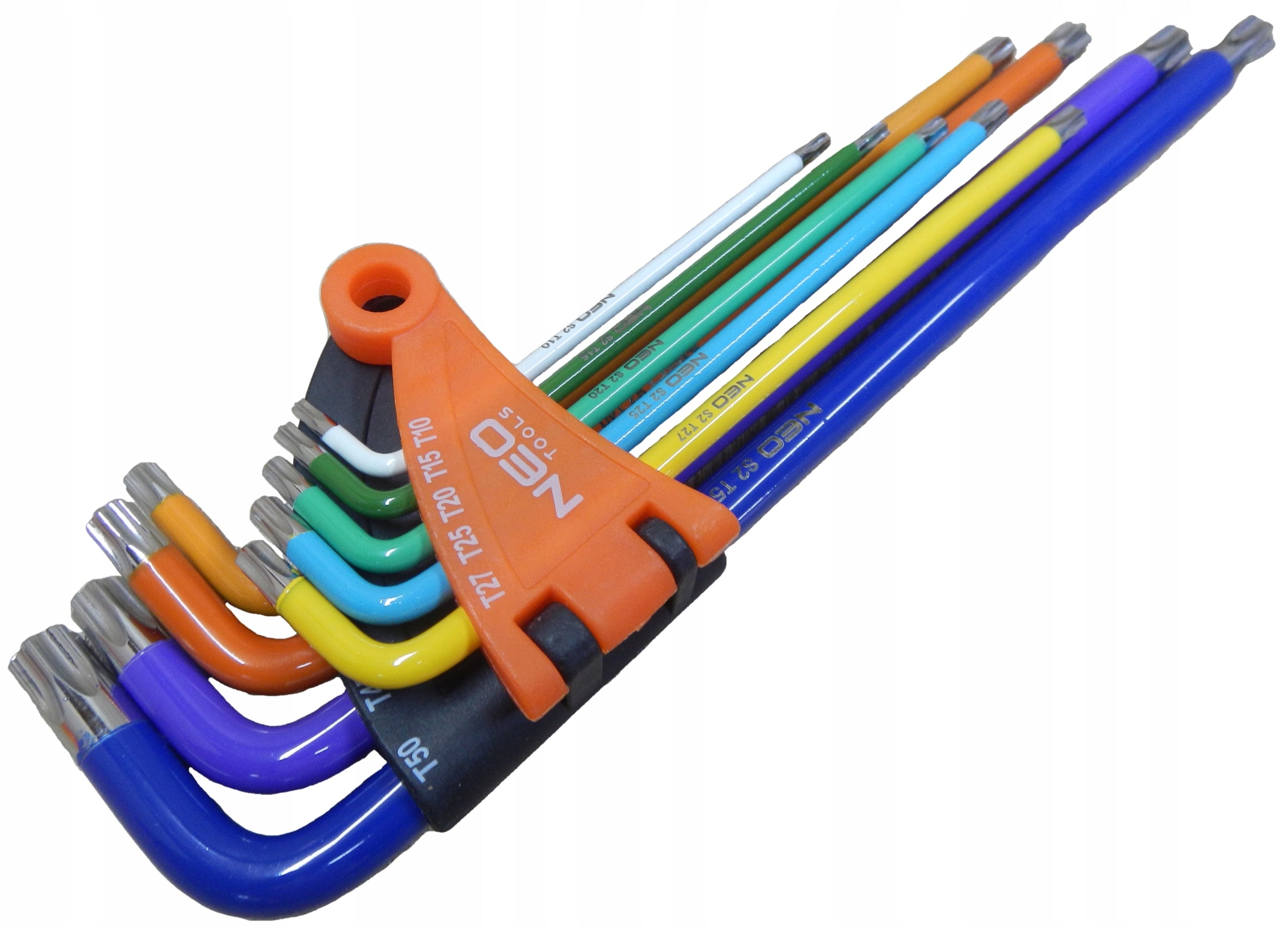 Wrenches TORX T10-50 9pcs Colorful Solid Set