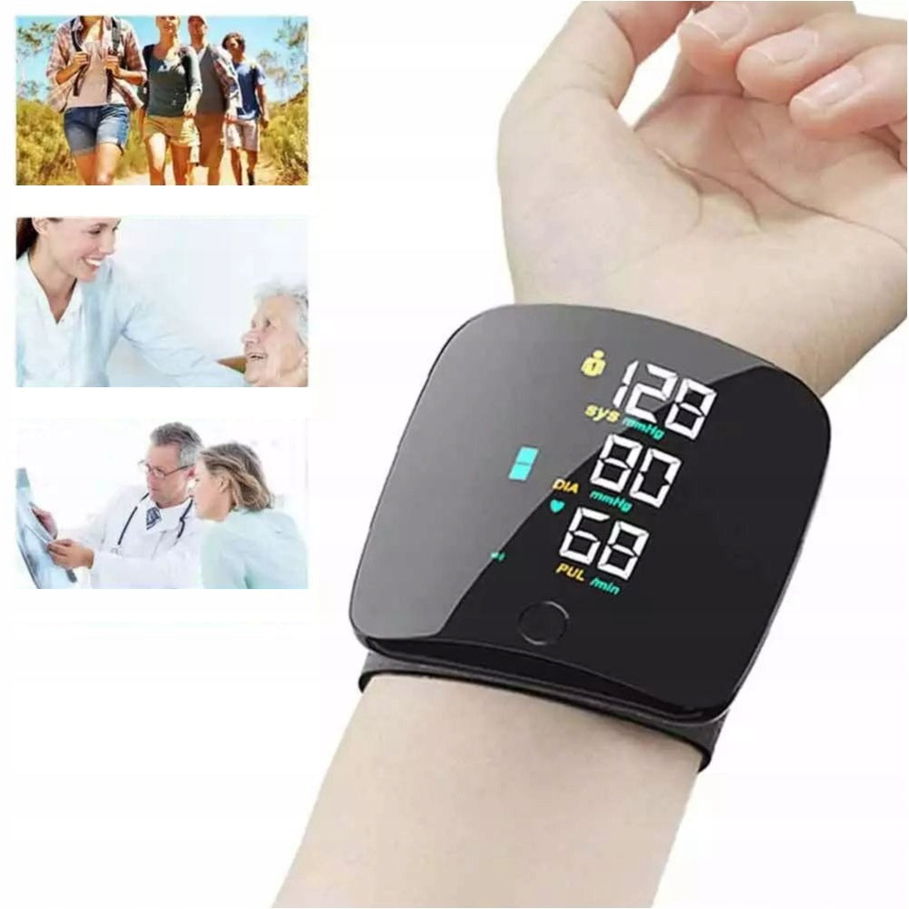 Wrist Blood Pressure Monitor Electronic Speaks