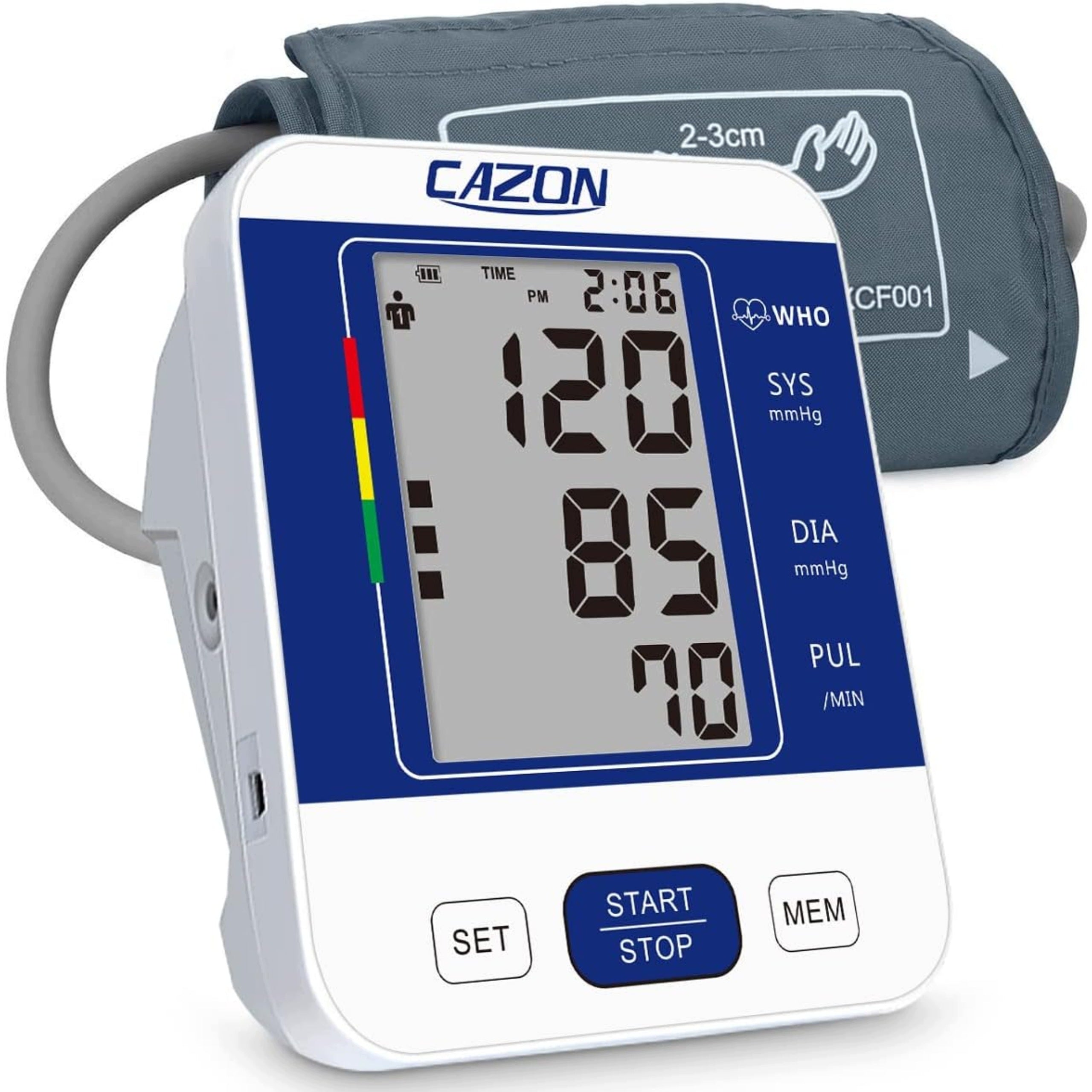 Wrist blood pressure monitor CAZON digital blood pressure monitor