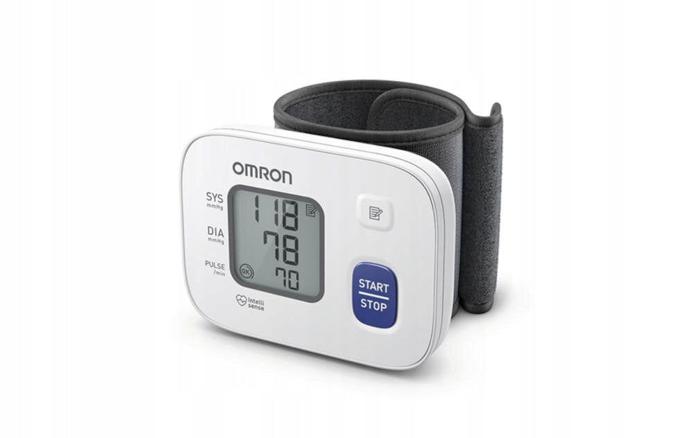Wrist blood pressure monitor OMRON RS2 White Medical device no