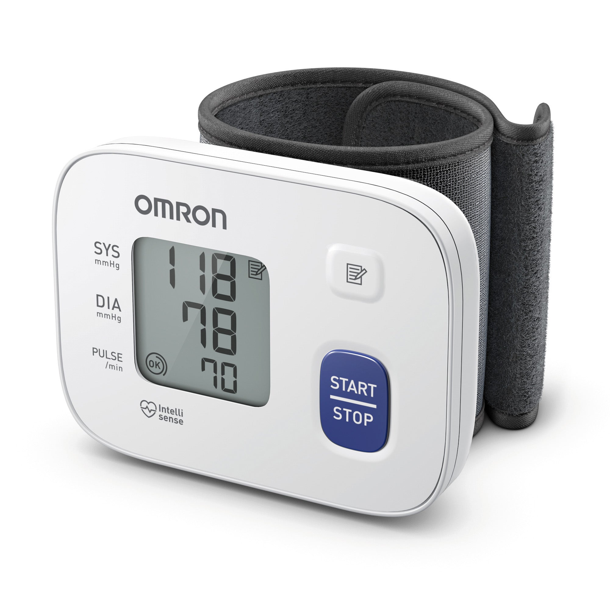Wrist blood pressure monitor Omron RS1 HEM-6160-E digital Medical device no