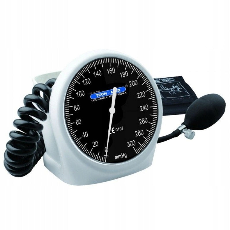 Wrist clock blood pressure monitor TECH-MED TM-H black