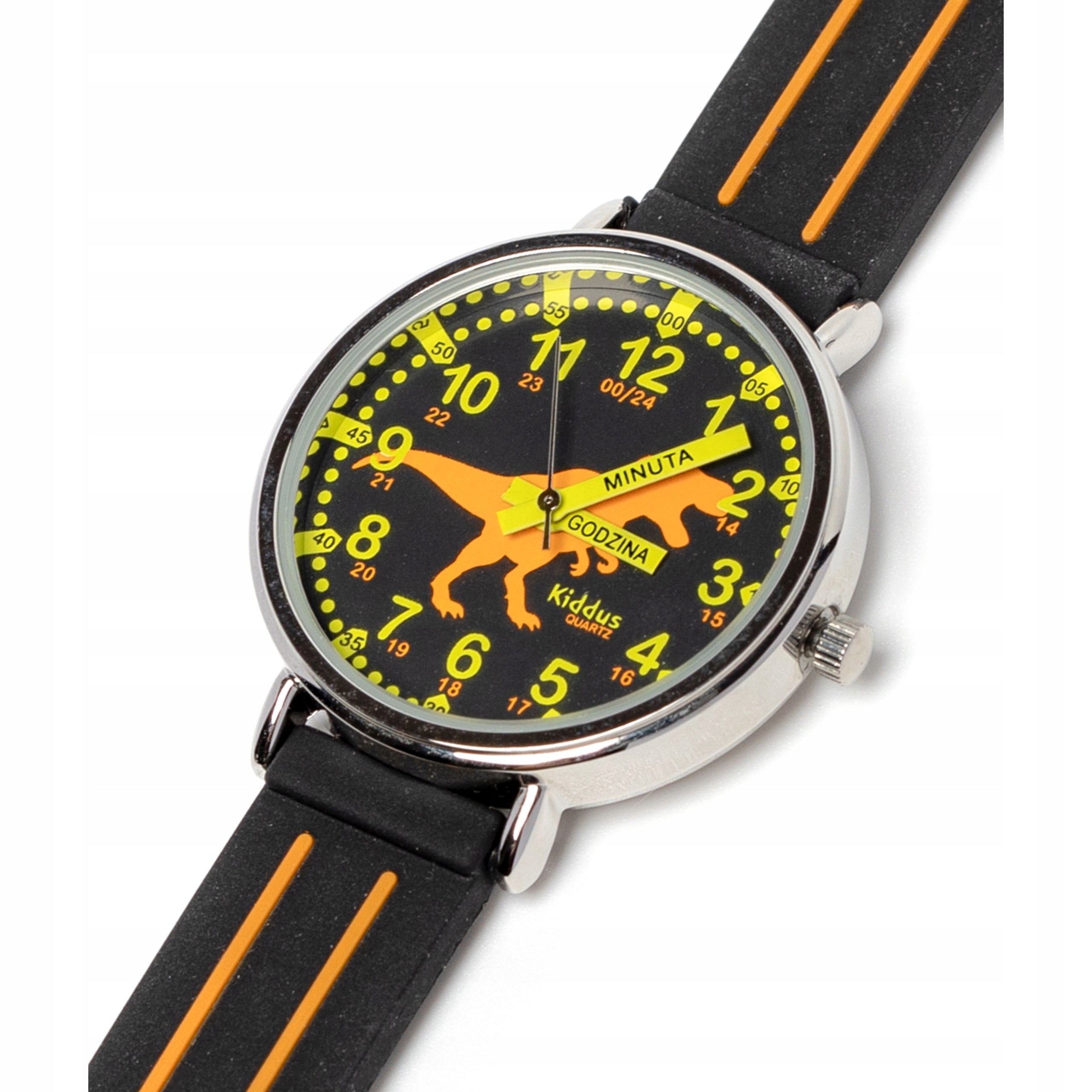 Wristwach educative for boys and girls. Learn to tell the time - Polish Manufacturer code WA360