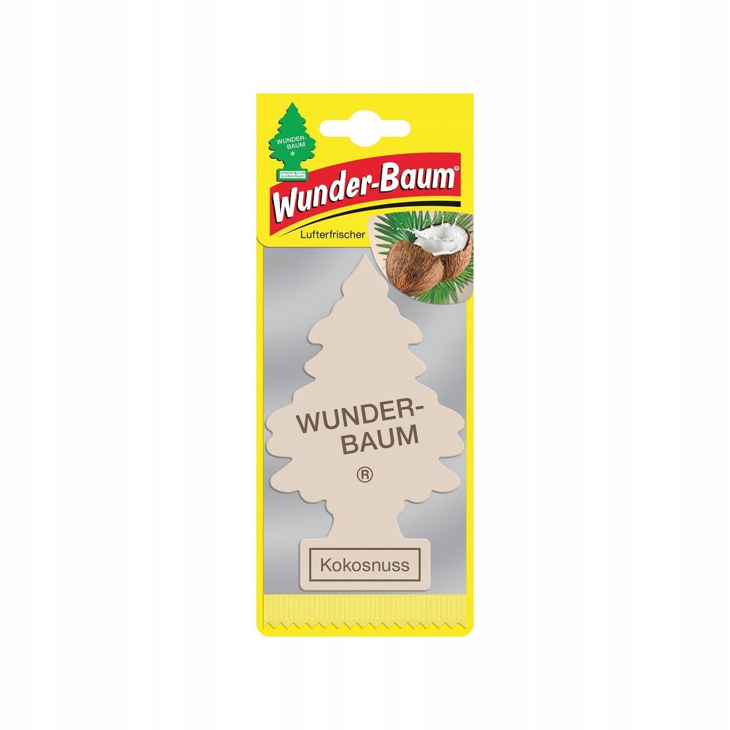 Wunder Baum Coconut Scented Christmas Tree Manufacturer's catalog number 23-007