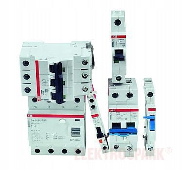 Modulinis Automatinis jungiklis Abb SH203-B16, 6kA, 3P, 16A