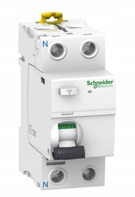 Srovės nuotėkio rėlė Schneider Electric Acti9 iID, 2P 40A 30mA AC