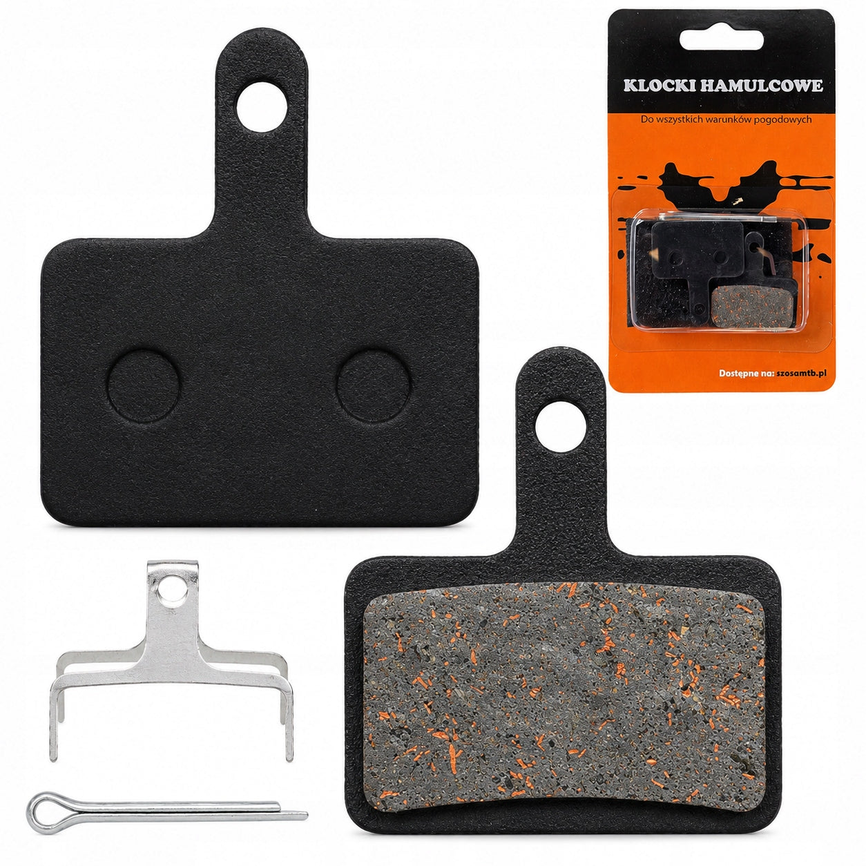 X-FREE Brake pads for Shimano M525 M375 M515 Tektro MT200 MT400