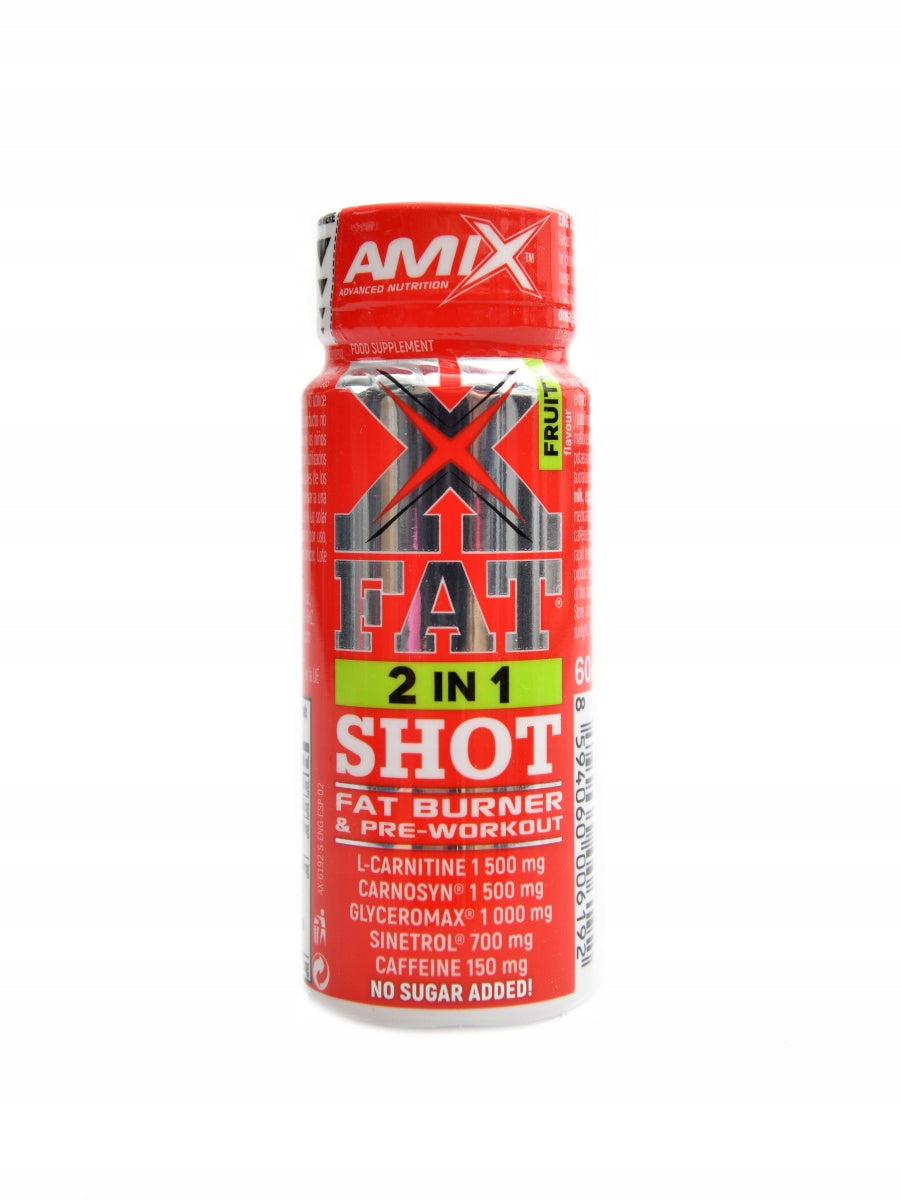 X-Fat 2 in 1 SHOT 60ml BOX Fruity Amix nutrition